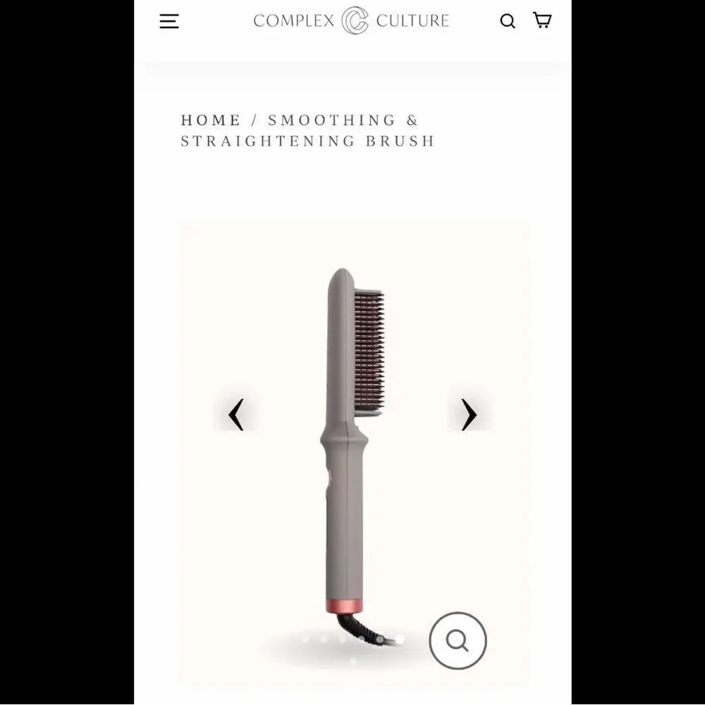 Complex culture smoothing, and straightening brush brand new inbox.